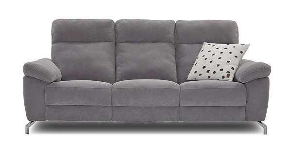 Onyx 3-Sitzer-Sofa grau
