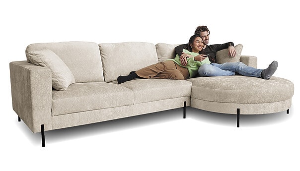 Pearl Ecksofa weiss Seats and Sofas