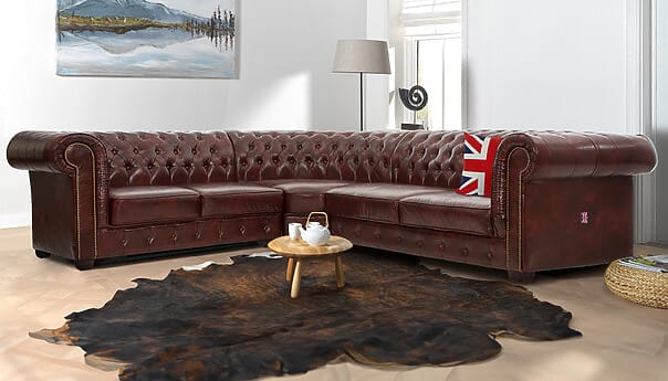 Edinburgh Chesterfield Ecksofa