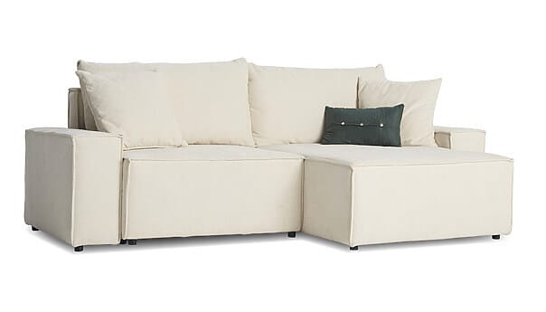 Milo Ecksofa weiß